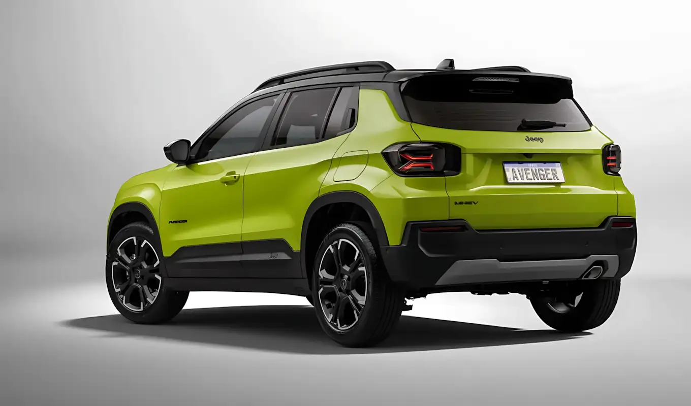 Jeep Avenger MHEV: motor híbrido chega em todas as versões