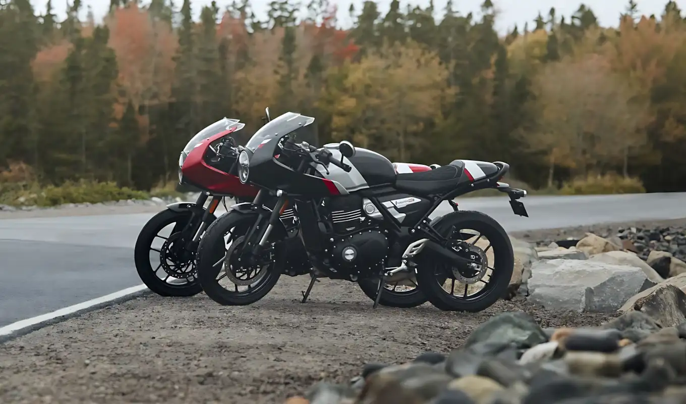 Triumph Tracker 400 e Thruxton 400 chegam ao Brasil com preços abaixo do esperado